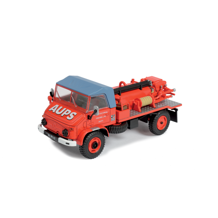 Camion-citerne pour feux de forêts "moyen" Maheu-Labrosse sur Unimog 404
