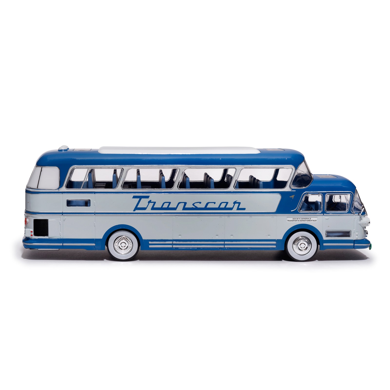 Buses /& coaches du monde-isobloc 656 dh-transcar France 1956 to 1//43 °